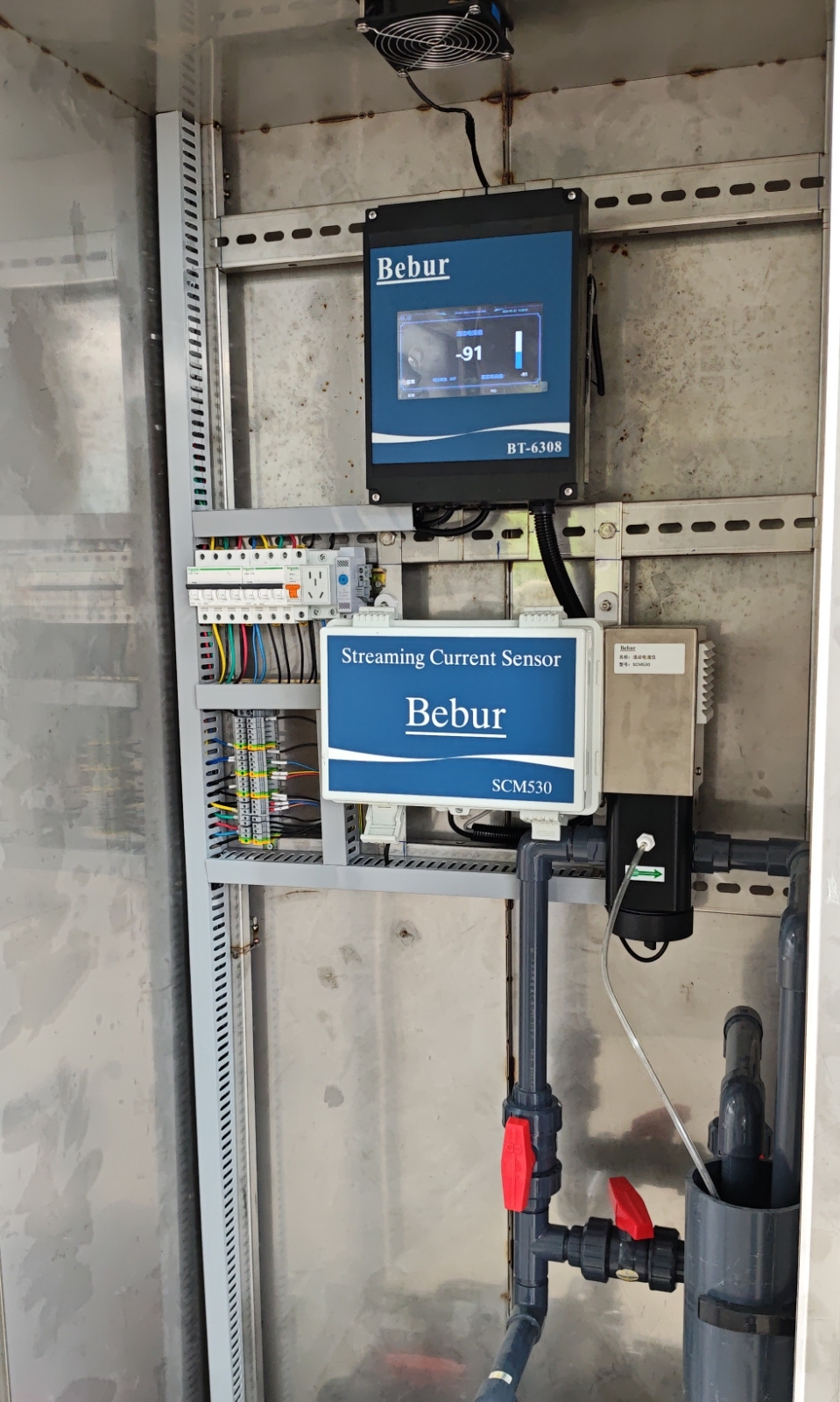 SCM530流動電流儀在眉山市某供排水廠的應(yīng)用