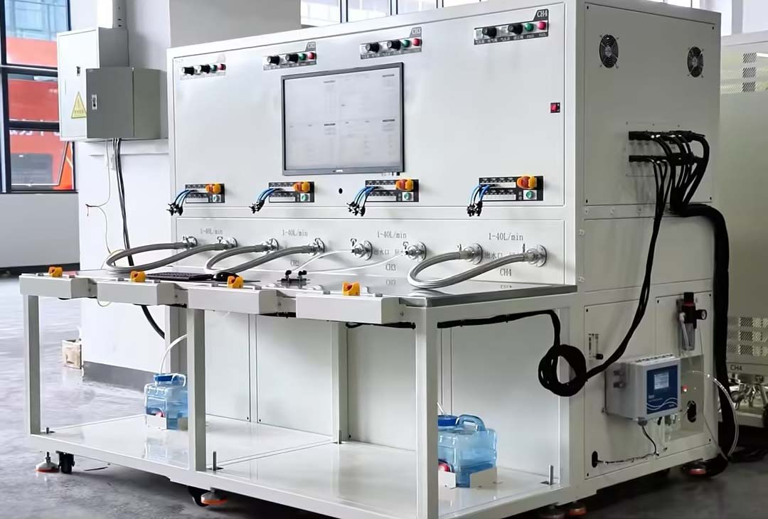 集成在流道清洗設備的巴倍爾液體顆粒計數器