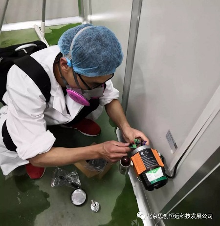 老朋友新合作！技術員到中糧可口可樂安裝設備