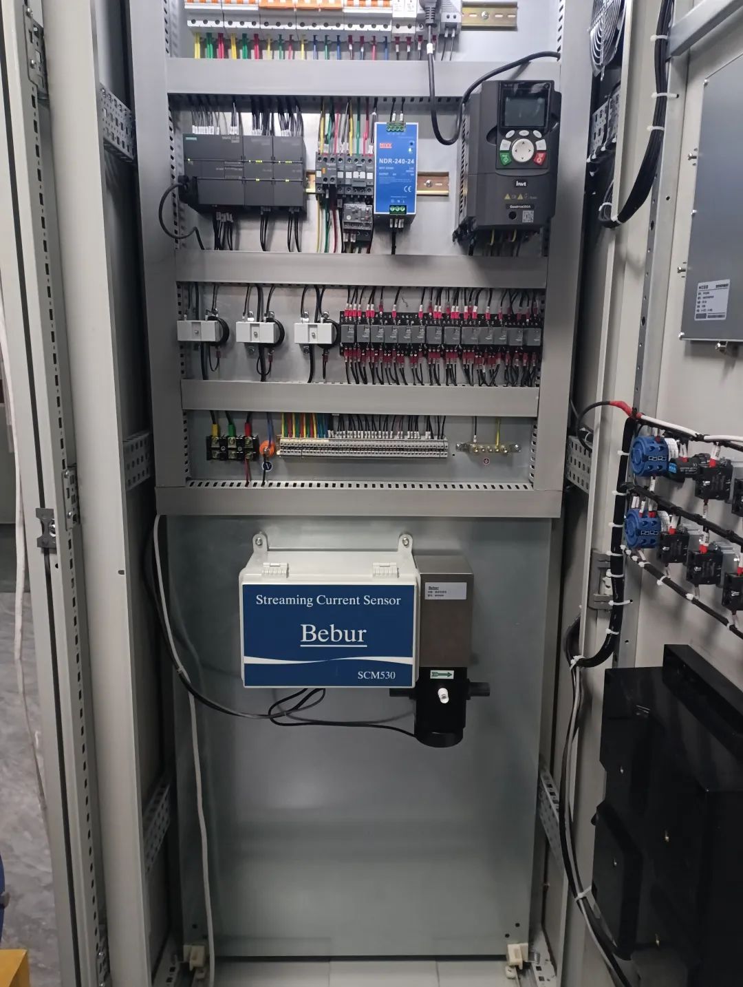 SCM530流動電流儀在山東某水廠的應用現場